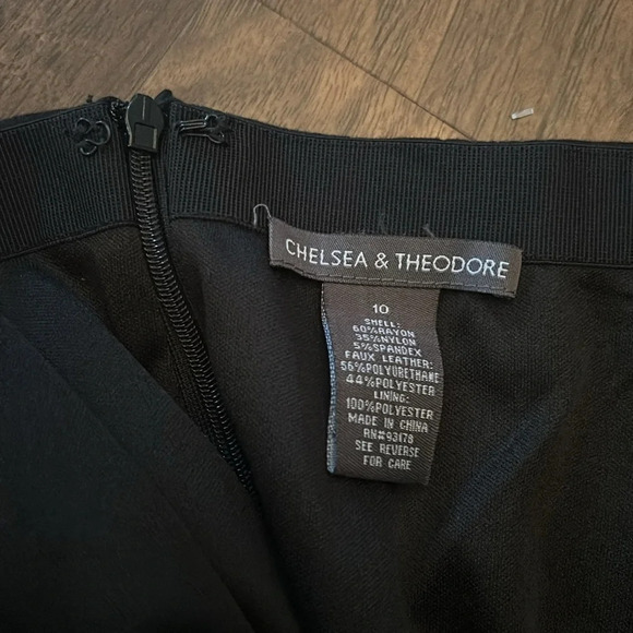 Black Chelsea & Theodore Skirt - Picture 3 of 4